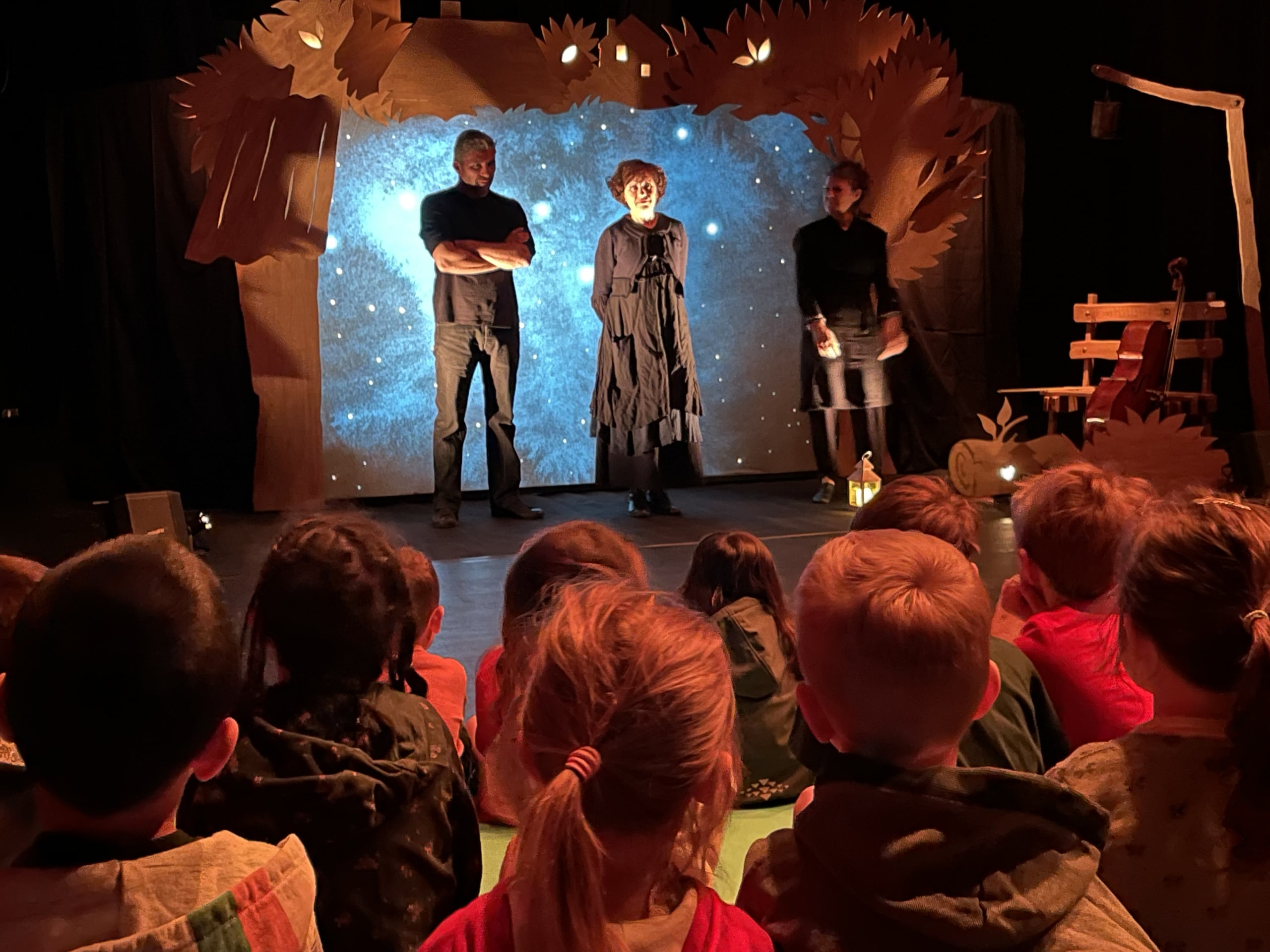Piece de theatre en Vendee pour les scolaires à L'Échiquier au Pays de Pouzauges